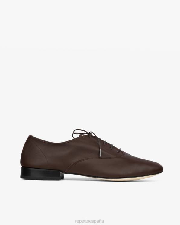 calzado Repetto zapato oxford zizi marrón ristretto hombres 6NH6650