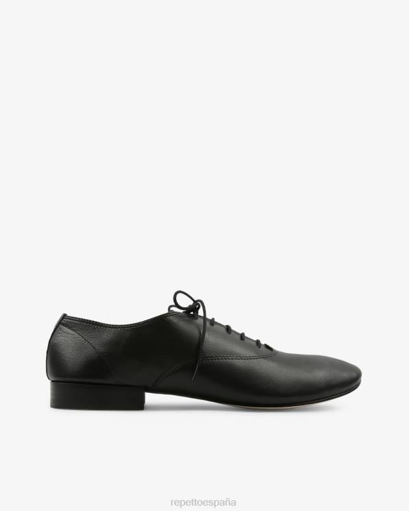 calzado Repetto zapatos oxford zizi negro hombres 6NH6648