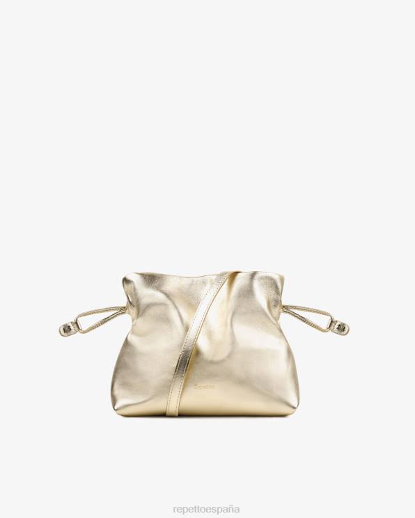 accesorios Repetto bolsa de pluma de poids luz de oro mujer 6NH6278