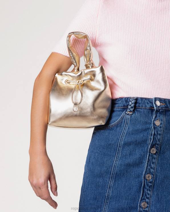 accesorios Repetto bolso tendresse petite luz de oro mujer 6NH6279