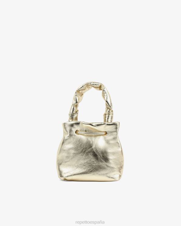 accesorios Repetto bolso tendresse petite luz de oro mujer 6NH6279