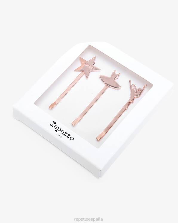 accesorios Repetto agarraderas para el cabello agarraderas para el cabello mujer 6NH6639