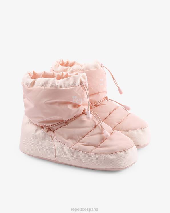 calzado Repetto botas de calentamiento rosa pétalo mujer 6NH6521