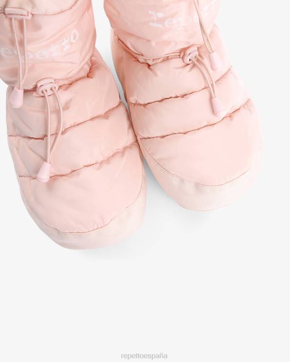 calzado Repetto botas de calentamiento rosa pétalo mujer 6NH6521