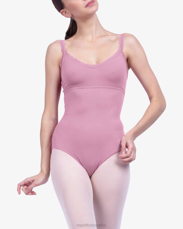 ropa Repetto Maillot con detalles de acabados elegantes meñique mujer 6NH6452