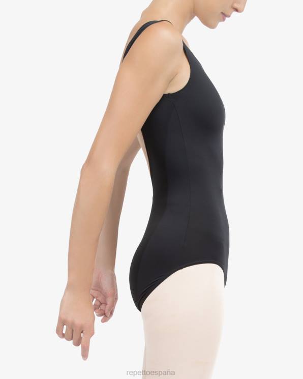 ropa Repetto maillot con escote grande en la espalda negro mujer 6NH6478