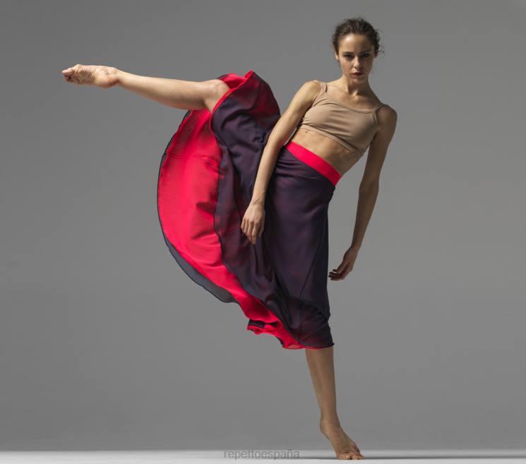 ropa Repetto falda de ensayo reversible moda mujer 6NH6509