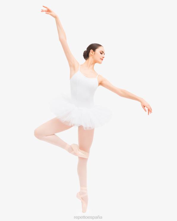 ropa Repetto tutú corto blanco mujer 6NH6496