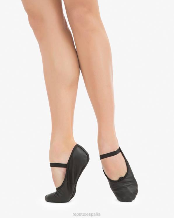 calzado Repetto bailarinas suaves con suela entera - cuero negro mujer 6NH6591