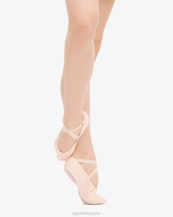 calzado Repetto bailarinas suaves con suela partida - cuero rosa pétalo mujer 6NH6597