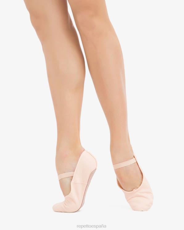 calzado Repetto zapatillas de ballet suaves con suela completa rosa pétalo mujer 6NH6589