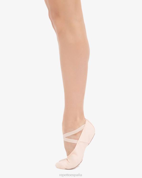 calzado Repetto zapatillas de ballet suaves con suela dividida rosa pétalo mujer 6NH6592