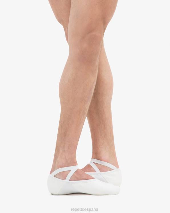 calzado Repetto zapatillas de ballet suaves profesionales con suela dividida (ancho medio) blanco mujer 6NH6602
