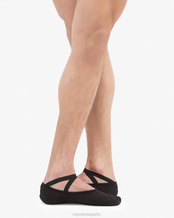 calzado Repetto zapatillas de ballet suaves profesionales con suela partida (ancho grande) negro mujer 6NH6607