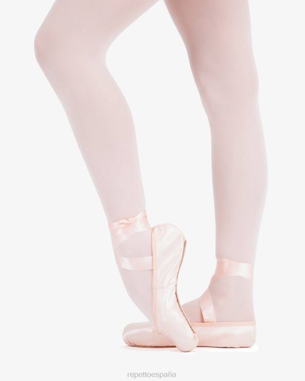 calzado Repetto Zapatillas de punta gamba g93 - suela media de caja estrecha rosa mujer 6NH6580