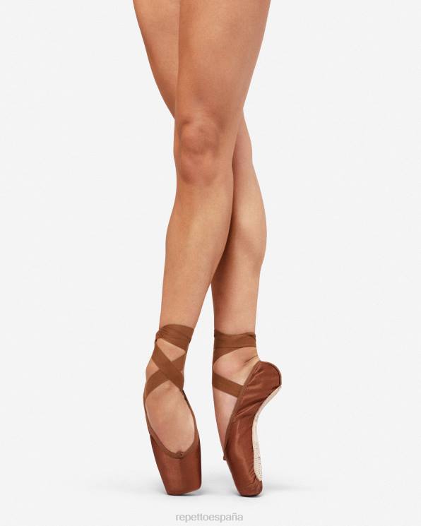 calzado Repetto Zapatos de punta Alicia - suela dura de caja grande marrón hielo mujer 6NH6564