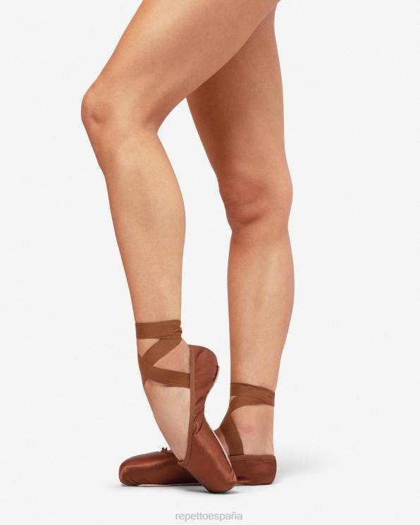 calzado Repetto Zapatos de punta Alicia - suela dura de caja grande marrón hielo mujer 6NH6564