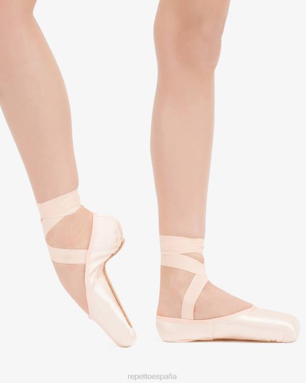 calzado Repetto Zapatos de punta Alicia - suela dura de caja grande melón salmón mujer 6NH6570