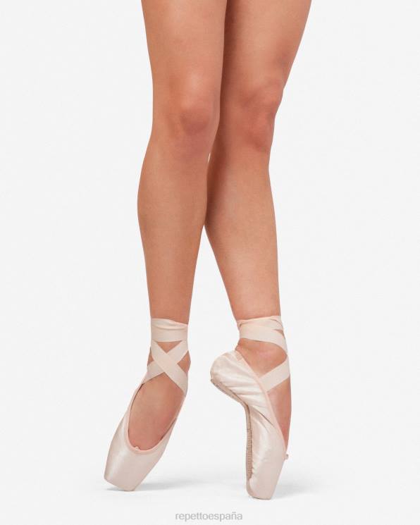 calzado Repetto Zapatos de punta Anna - suela blanda de caja grande rosa mujer 6NH6562