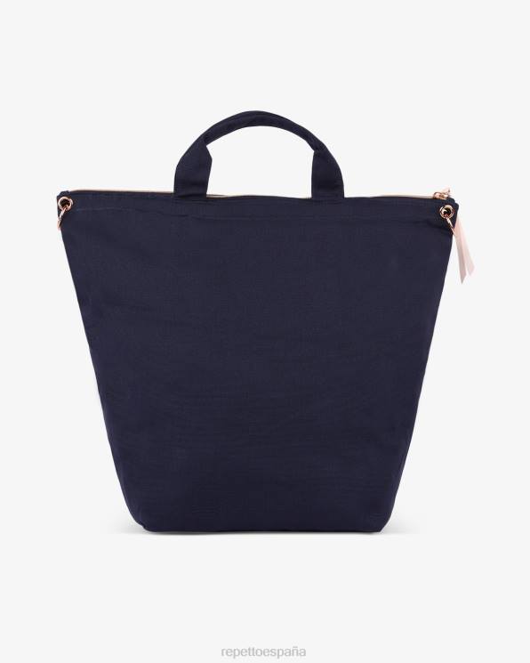 accesorios Repetto bolsa crossbody con paso azul medianoche mujer 6NH6430