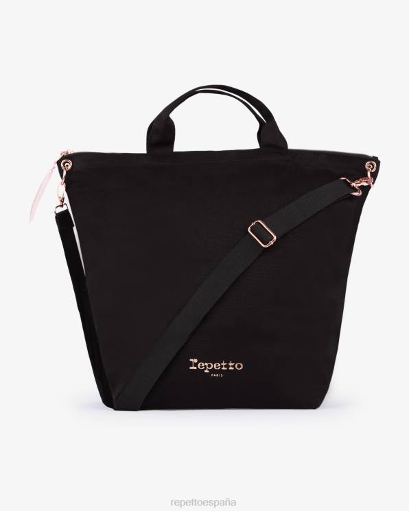 accesorios Repetto bolsa crossbody con paso negro mujer 6NH6431