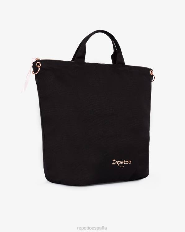 accesorios Repetto bolsa crossbody con paso negro mujer 6NH6431