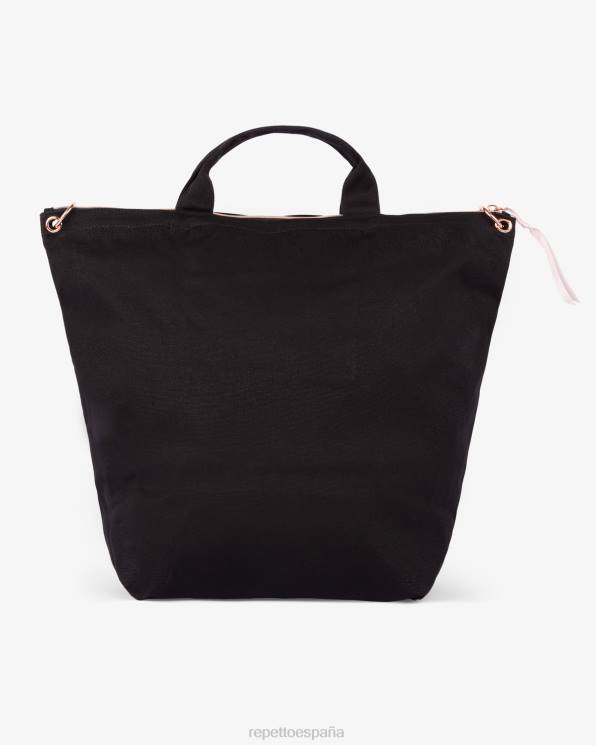 accesorios Repetto bolsa crossbody con paso negro mujer 6NH6431