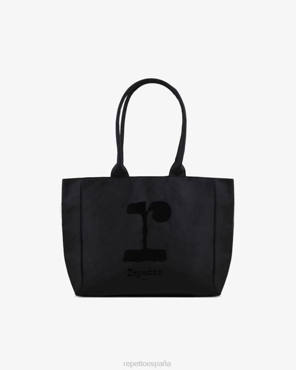 accesorios Repetto bolsa de compras "r" negro mujer 6NH6426