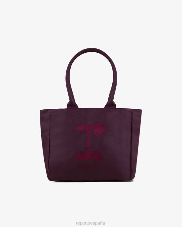 accesorios Repetto bolsa de compras "r" nenúfar rosa mujer 6NH6425