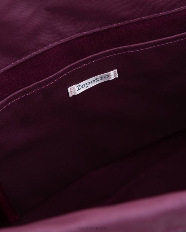 accesorios Repetto bolsa de compras \"r\" nenúfar rosa mujer 6NH6425