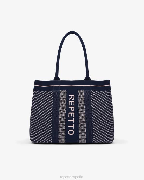 accesorios Repetto bolsa de la compra rubor azul marino mujer 6NH6423