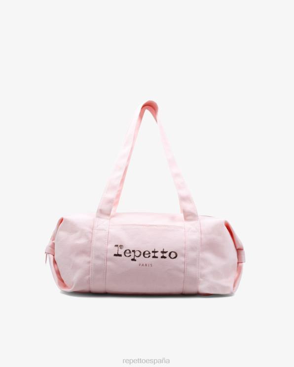 accesorios Repetto bolsa de lona de algodón talla m Rosa palido mujer 6NH6400