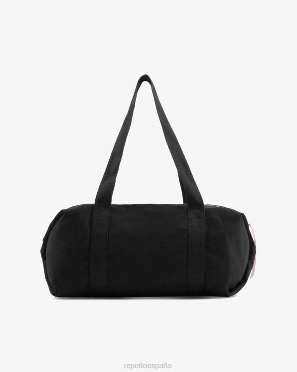 accesorios Repetto bolsa de lona de algodón talla m negro mujer 6NH6406