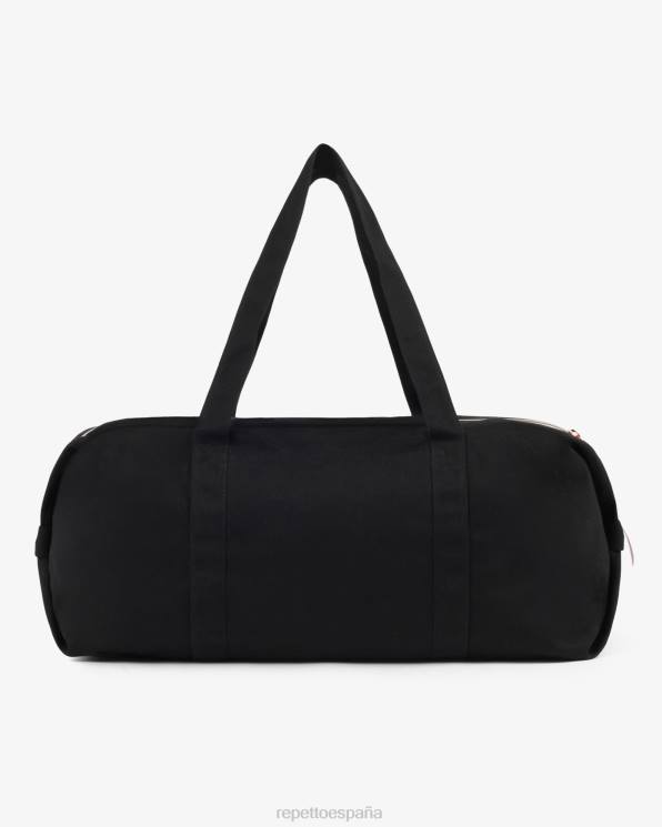 accesorios Repetto bolsa de lona de algodón tamaño l negro mujer 6NH6418