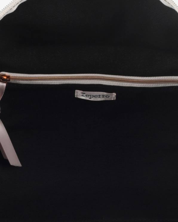 accesorios Repetto bolsa de lona de algodón tamaño l negro mujer 6NH6418