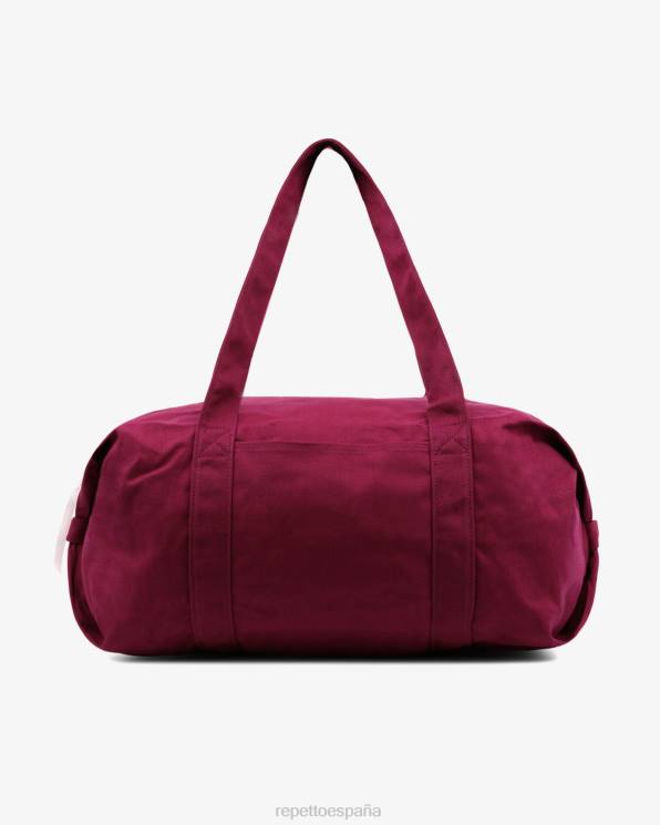 accesorios Repetto bolsa de lona de algodón tamaño l nenúfar rosa mujer 6NH6414