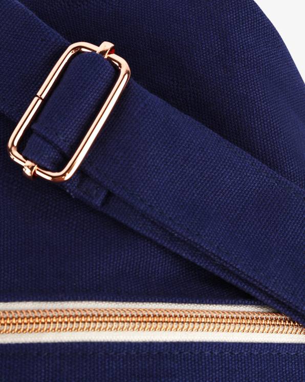 accesorios Repetto bolsa de lona de algodón tamaño xl azul petróleo mujer 6NH6420