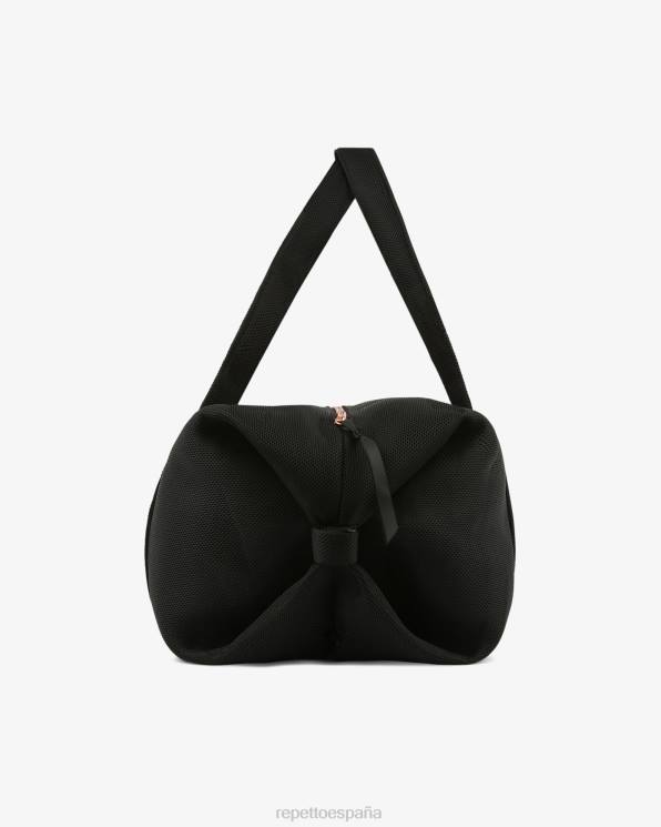 accesorios Repetto bolsa de lona de malla talla l negro mujer 6NH6419