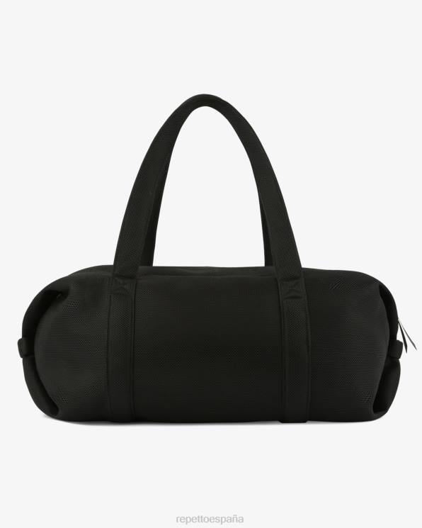 accesorios Repetto bolsa de lona de malla talla l negro mujer 6NH6419