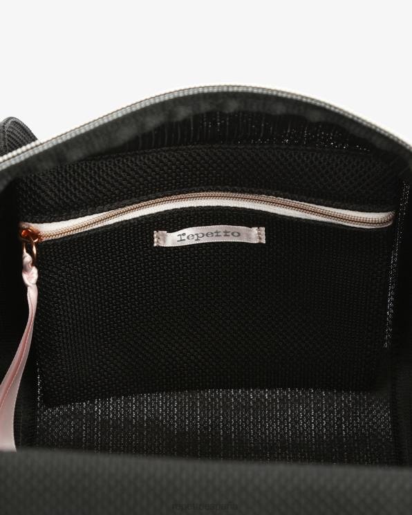 accesorios Repetto bolsa de lona de malla talla l negro mujer 6NH6419
