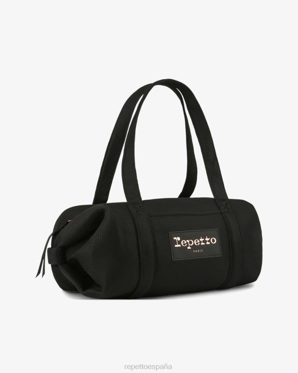 accesorios Repetto bolsa de lona de malla talla m negro mujer 6NH6409
