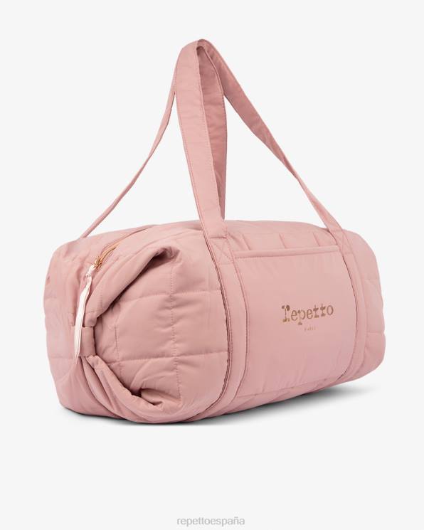 accesorios Repetto bolso de lona acolchado de nailon talla l el rosado mujer 6NH6411