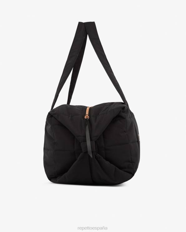 accesorios Repetto bolso de lona acolchado de nailon talla l negro mujer 6NH6417