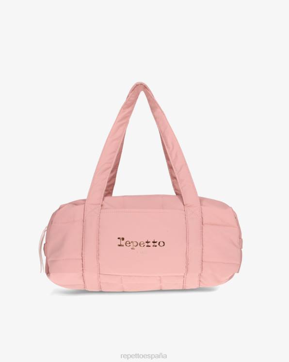 accesorios Repetto bolso de lona acolchado de nailon talla m el rosado mujer 6NH6401