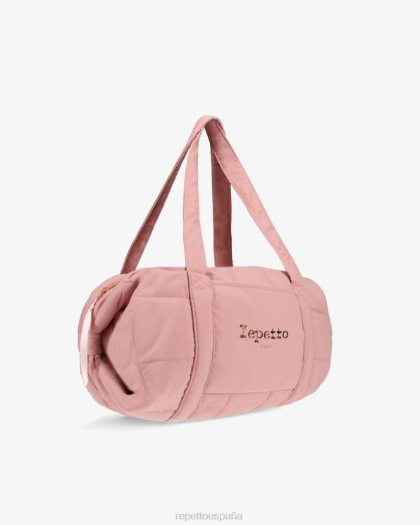 accesorios Repetto bolso de lona acolchado de nailon talla m el rosado mujer 6NH6401