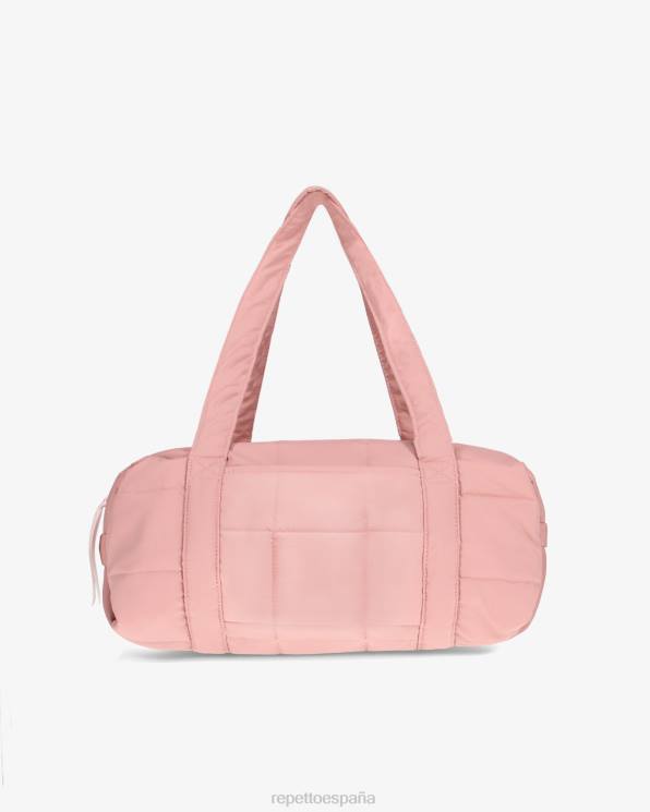 accesorios Repetto bolso de lona acolchado de nailon talla m el rosado mujer 6NH6401