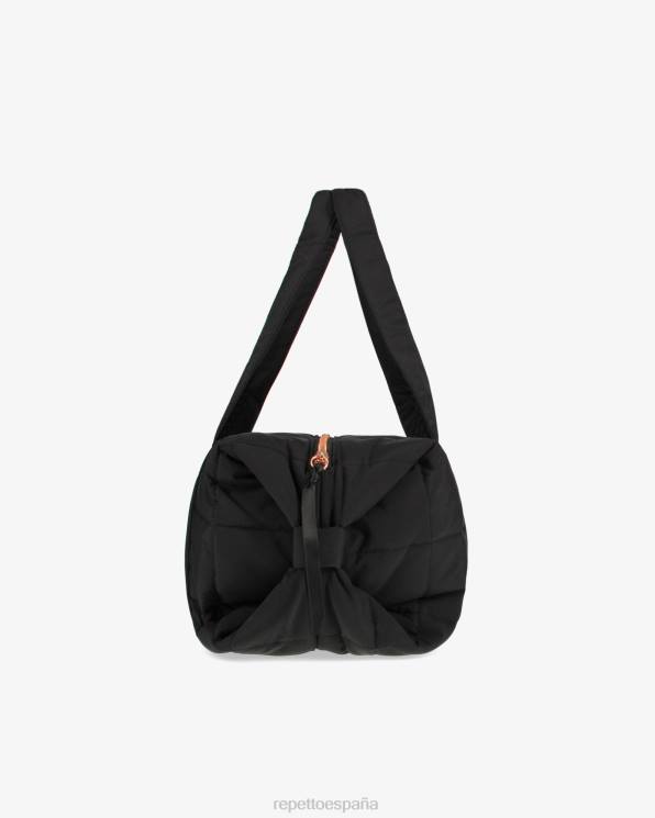 accesorios Repetto bolso de lona acolchado de nailon talla m negro mujer 6NH6407