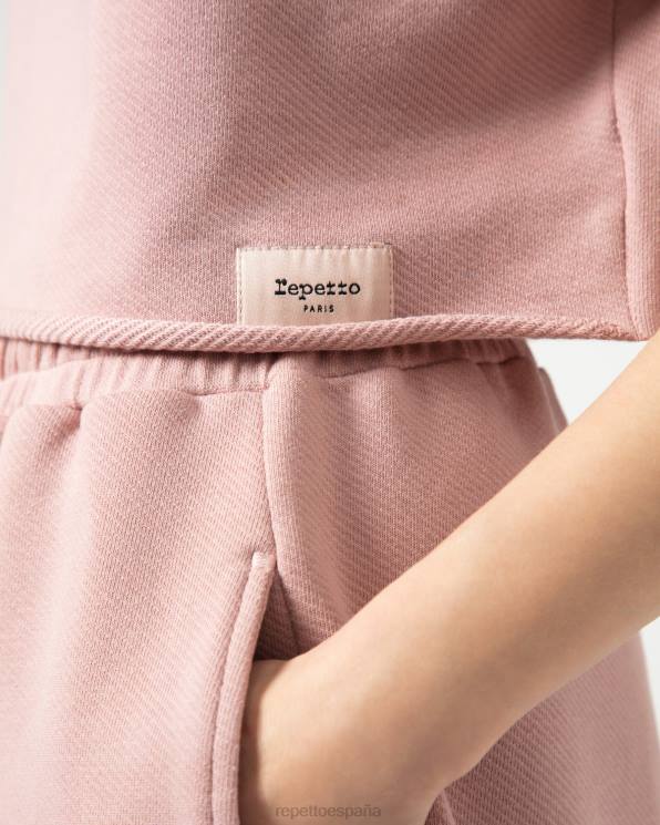 ropa Repetto pantalones cortos de felpa francesa meñique mujer 6NH6379