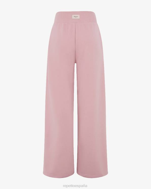 ropa Repetto pantalones de jogging grandes el rosado mujer 6NH6381