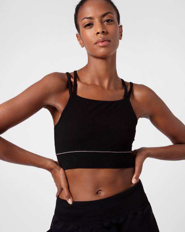 ropa Repetto pantalones de jogging grandes negro mujer 6NH6370